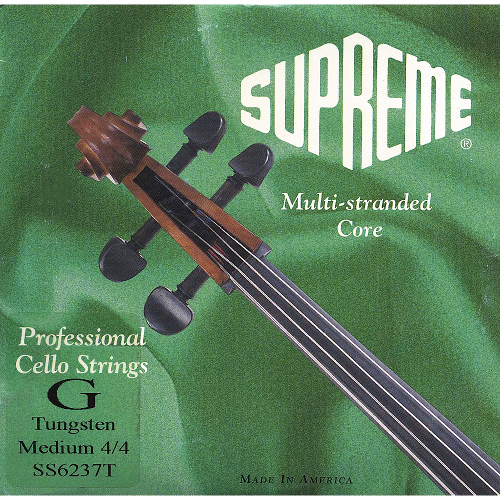 乐器 弦乐器 零件与配件    super sensitive supreme cello strings