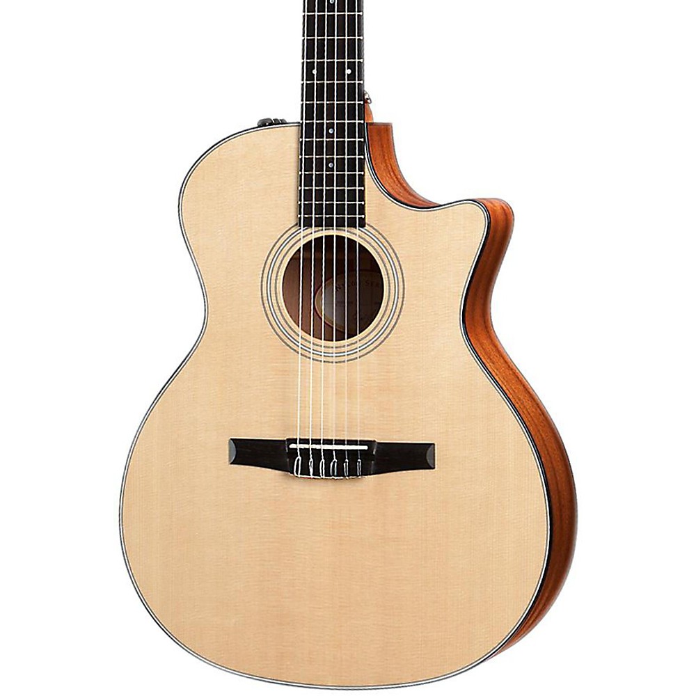 Taylor 314cen Sapele/spruce Nylon String Grand Auditorium Acoustic