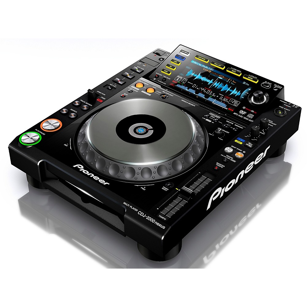 Pioneer CDJ-2000 Nexus Professional DJ Media Player Black