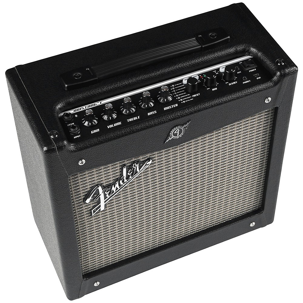 Fender Mustang I V 2 20W 1x8 Guitar Combo Black 885978297191 EBay