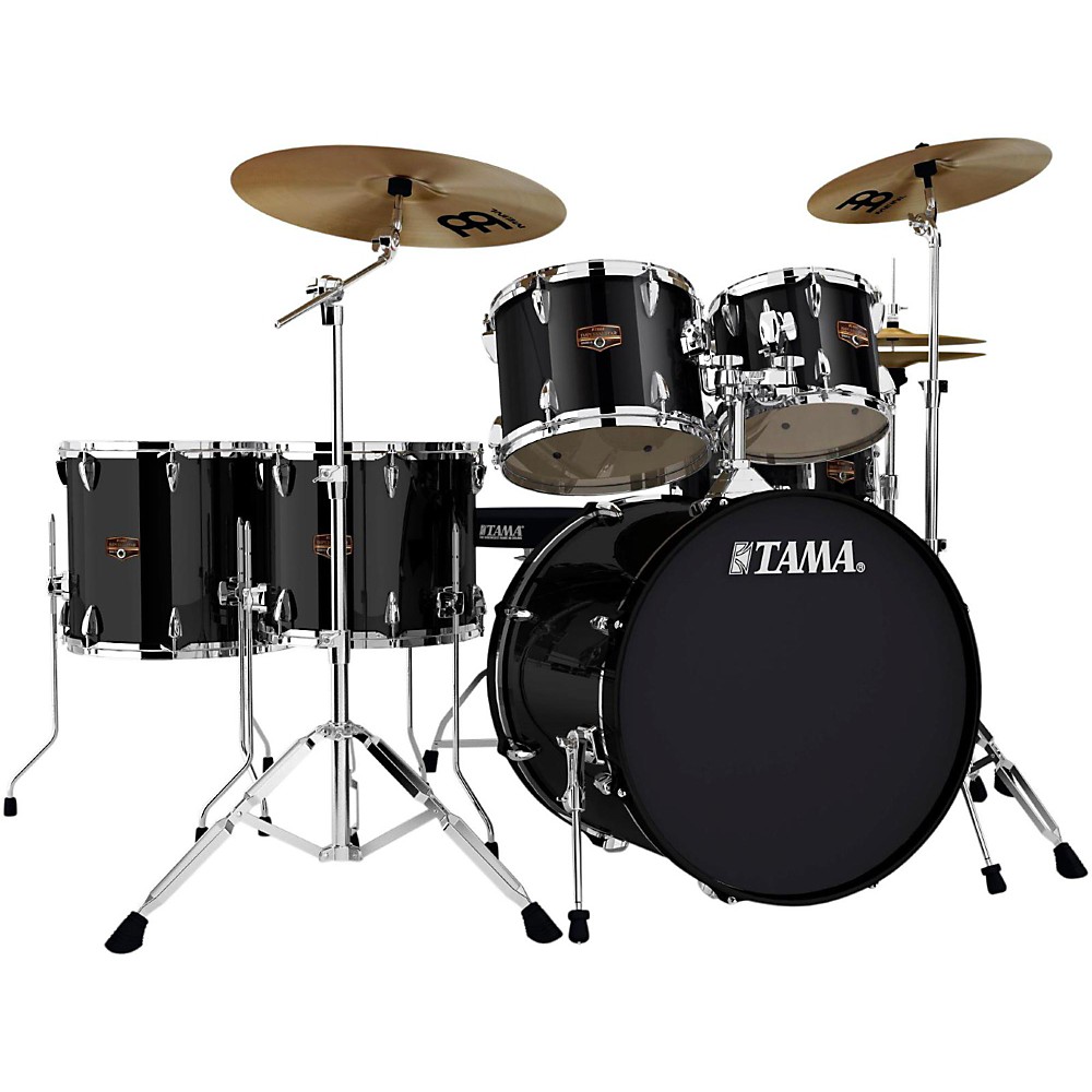 tama imperialstar 6-piece drum set with cymbals