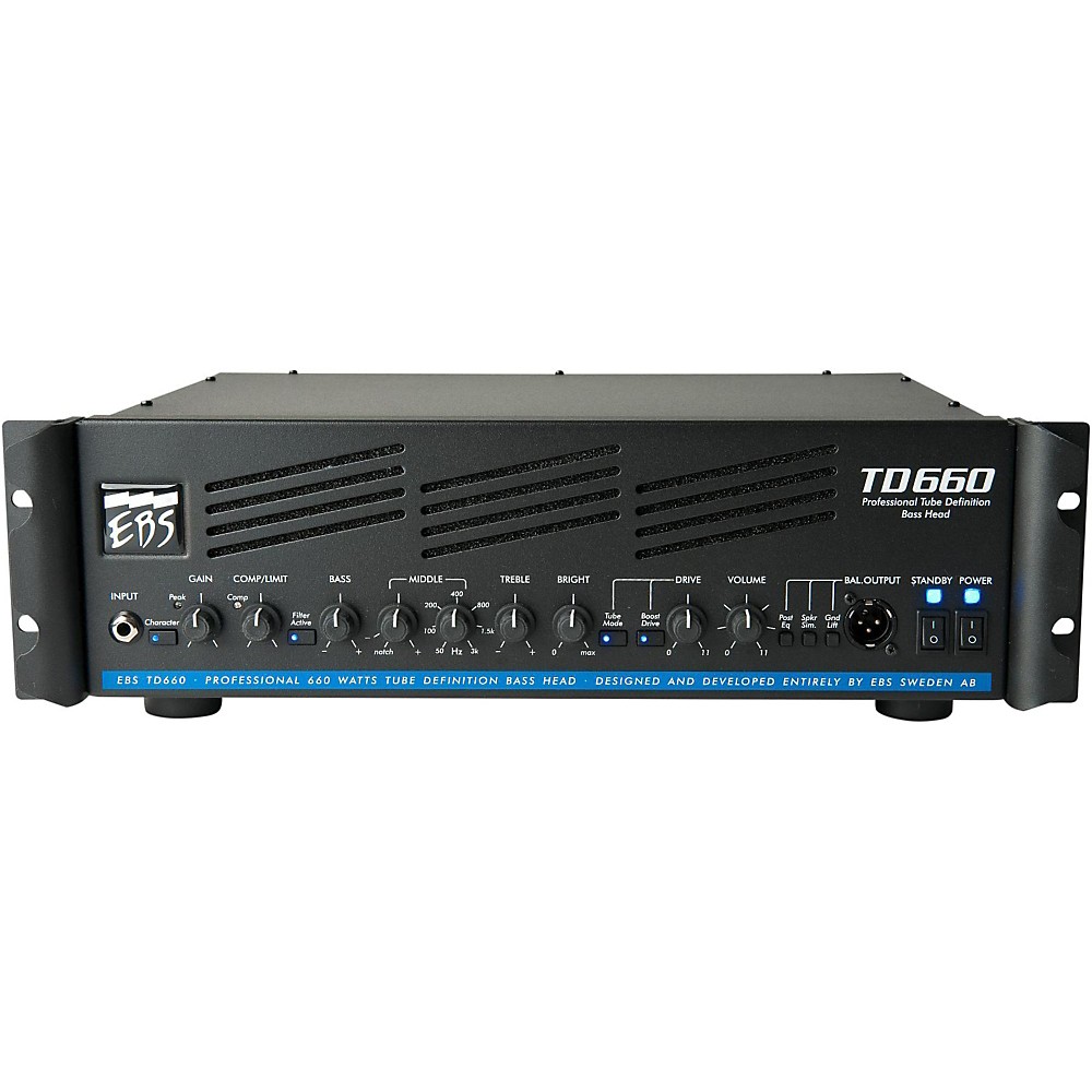 EBS TD660 660W Bass Guitar Amplifier Head eBay