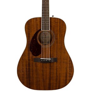 Fender PM 1 Dreadnought All Mahogany Left Handed Acoustic Guitar