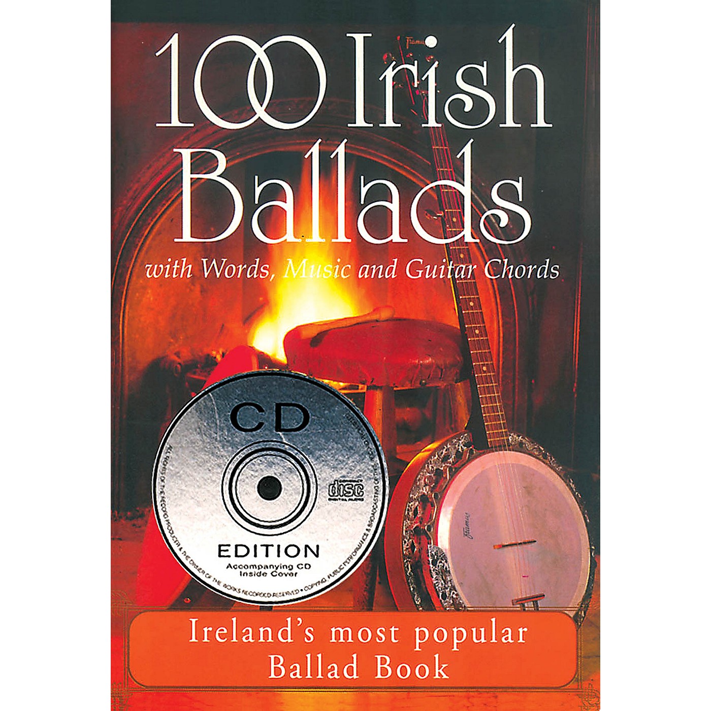 Waltons 100 Irish Ballads - Volume 1 Waltons Irish Music Books Series Softcover with CD thumbnail
