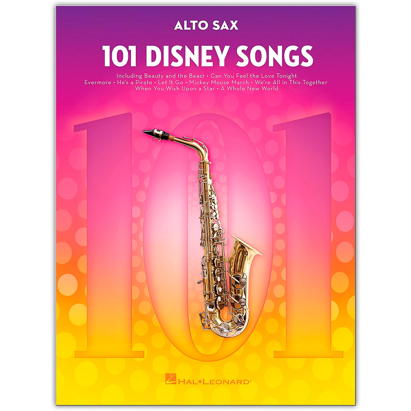 Hal Leonard 101 Disney Songs  for Alto Sax thumbnail