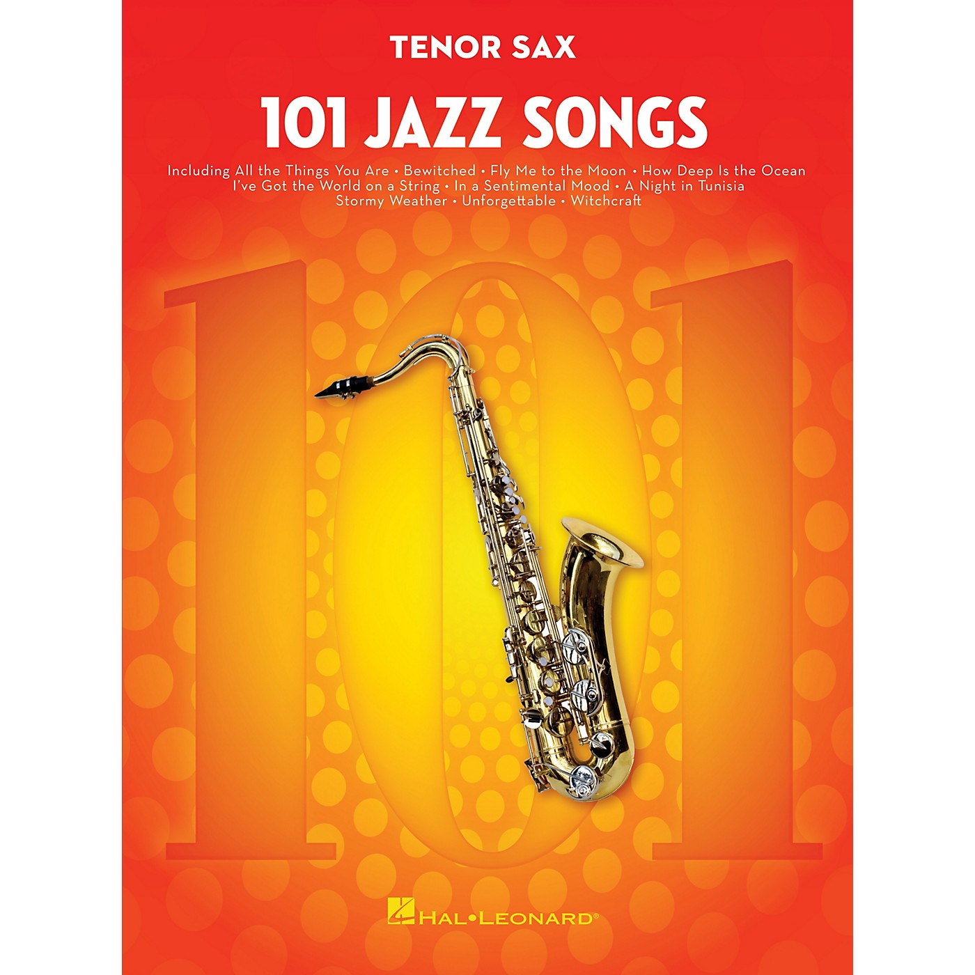 Hal Leonard 101 Jazz Songs for Tenor Sax Instrumental Folio Series Book thumbnail