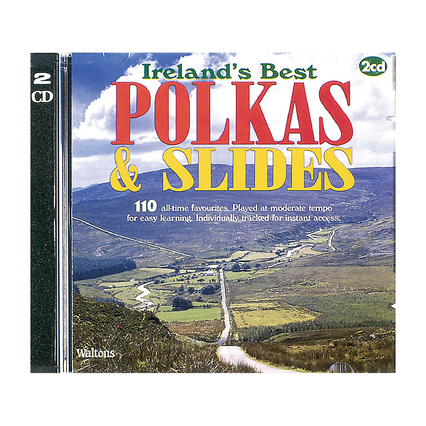 Waltons 110 Ireland's Best Polkas & Slides (with Guitar Chords) Waltons Irish Music Books Series CD thumbnail