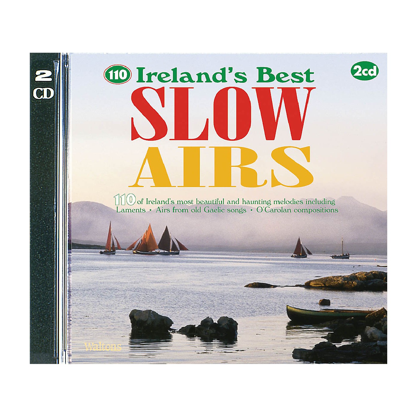 Waltons 110 Ireland's Best Slow Airs Waltons Irish Music Books Series CD thumbnail