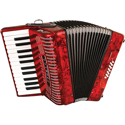 entry level what's 12 Bass  WWBW Piano Entry Red Level Accordion