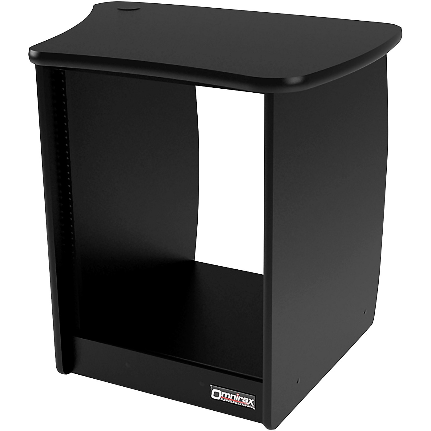 Omnirax 13-Rack Unit Cabinet for the Right Side of the OmniDesk - Black thumbnail