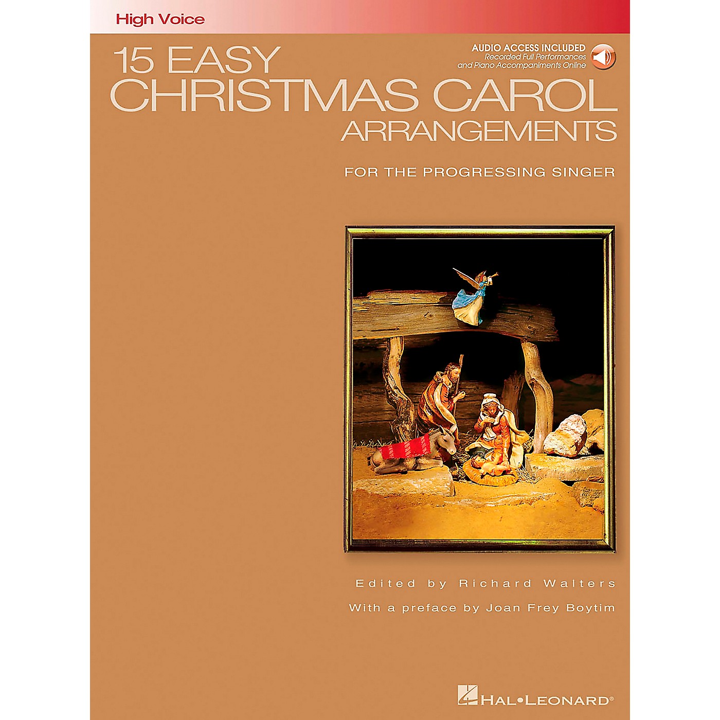 Hal Leonard 15 Easy Christmas Carol Arrangements for High Voice Book/CD thumbnail