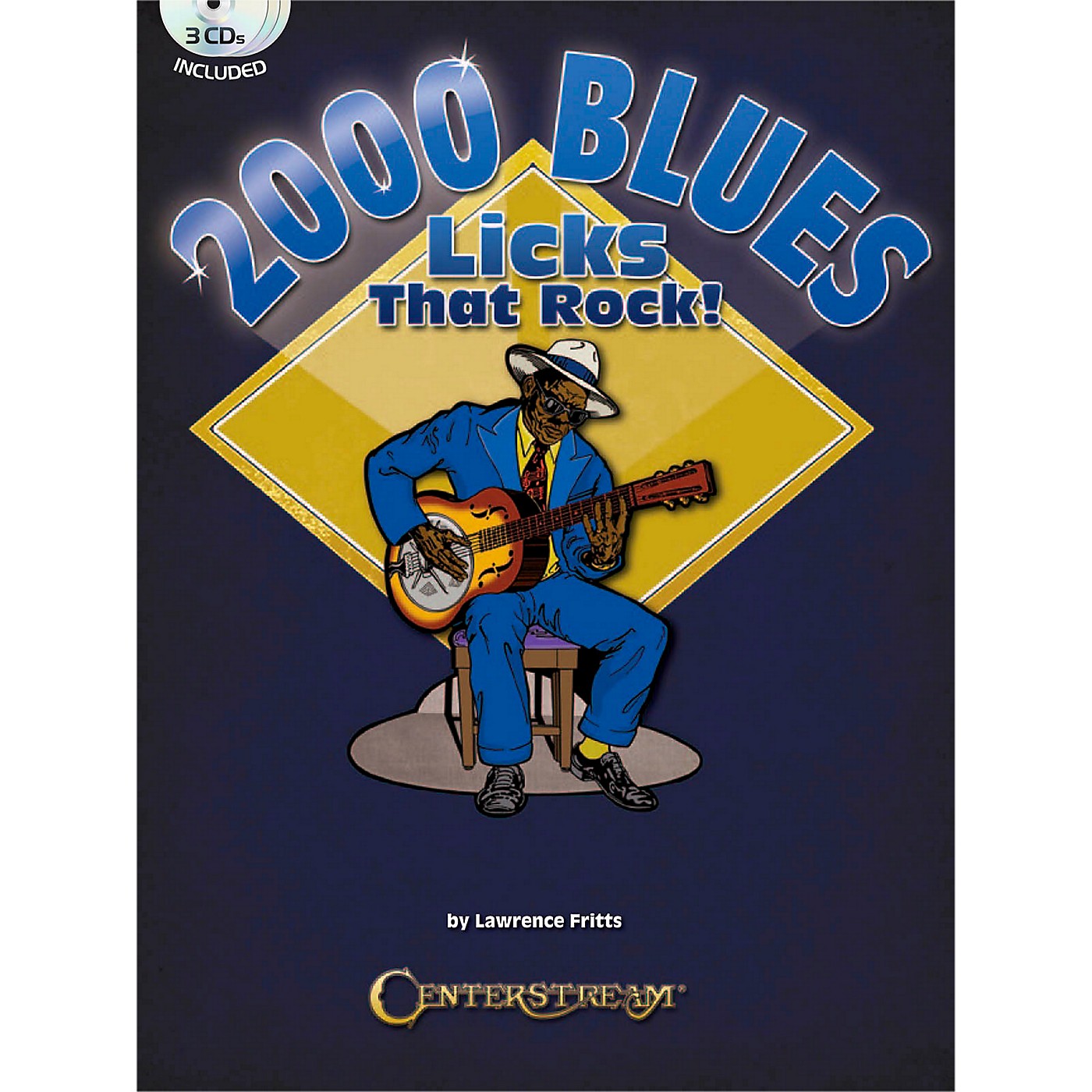 Centerstream Publishing 2000 Blues Licks That Rock Book/3CDs thumbnail