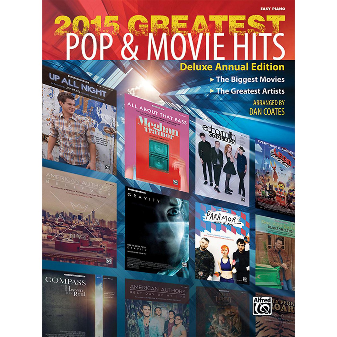 Alfred 2015 Greatest Pop & Movie Hits Easy Piano Book thumbnail