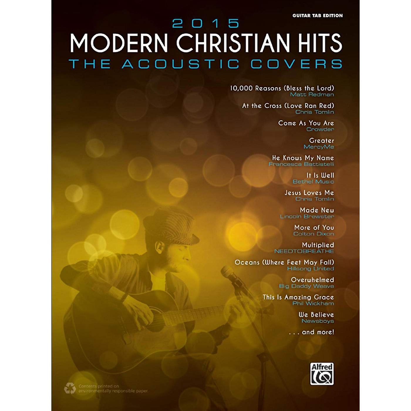 Alfred 2015 Modern Christian Hits: The Acoustic Covers - Guitar TAB Edition Songbook thumbnail