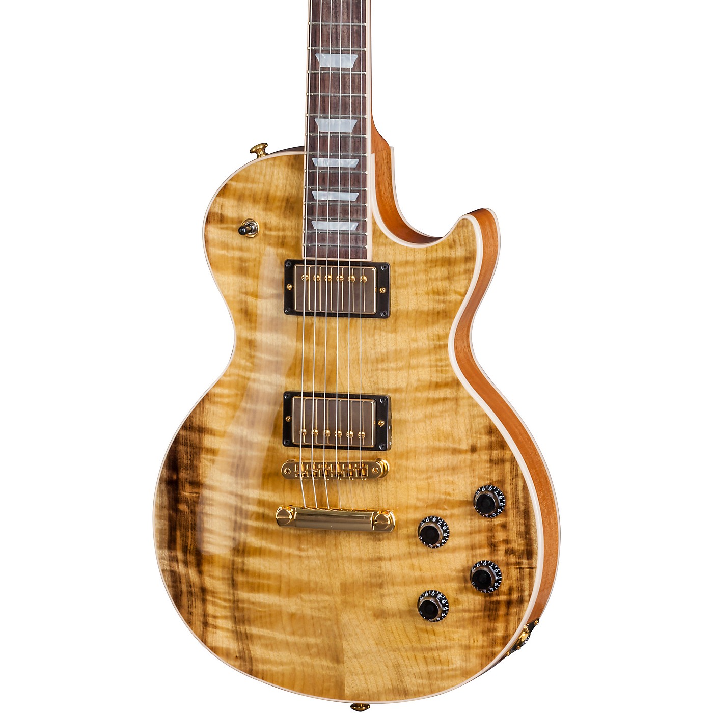 Gibson 2017 Limited Run Les Paul Premium Plus Myrtle Electric Guitar Woodwind & Brasswind