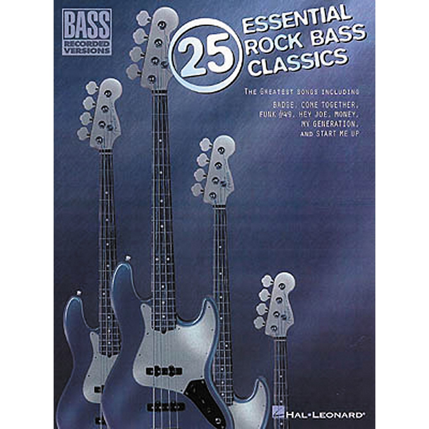 Hal Leonard 25 Essential Rock Bass Classics Tab Songbook thumbnail