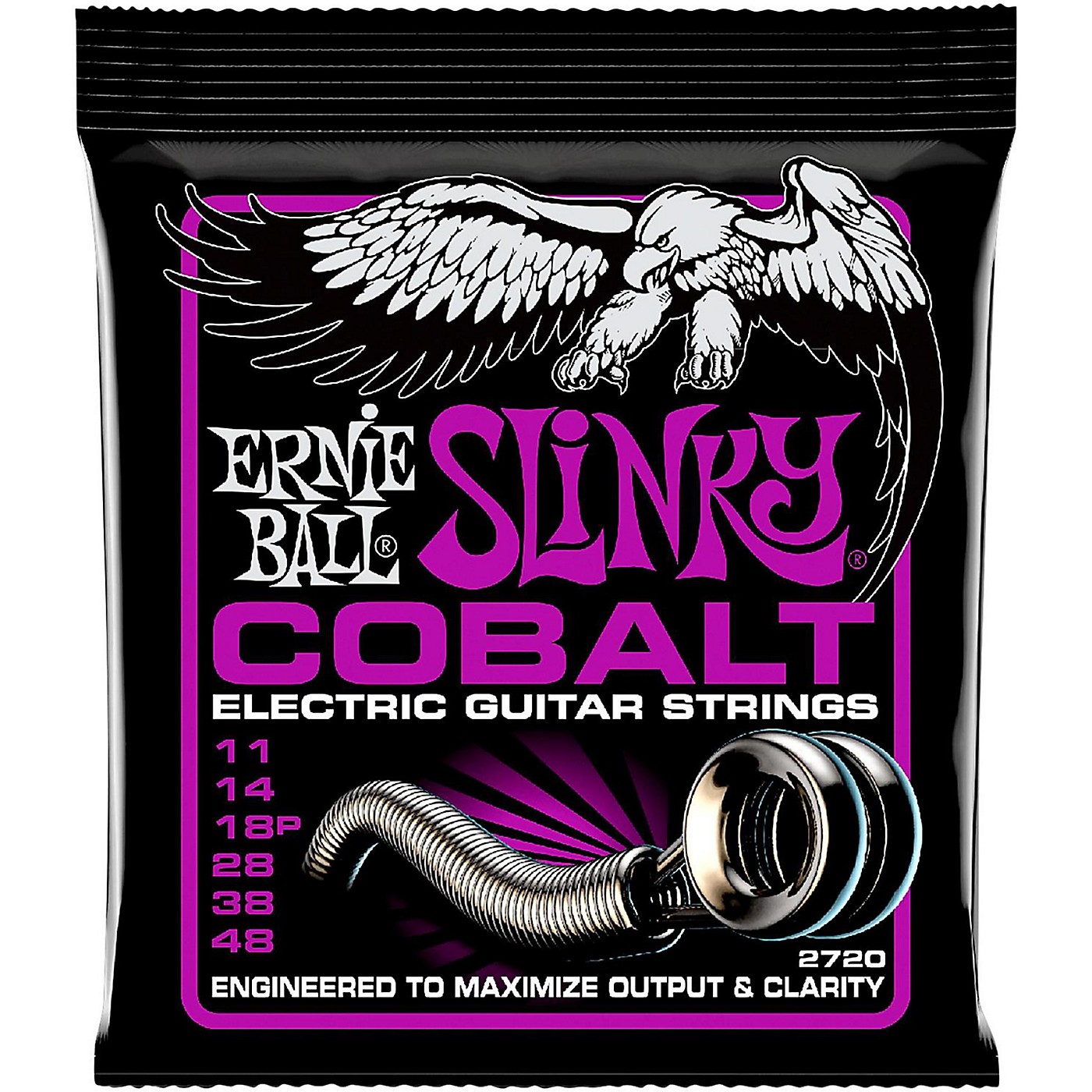 Ernie Ball 2720 Cobalt Power Slinky Electric Guitar Strings thumbnail