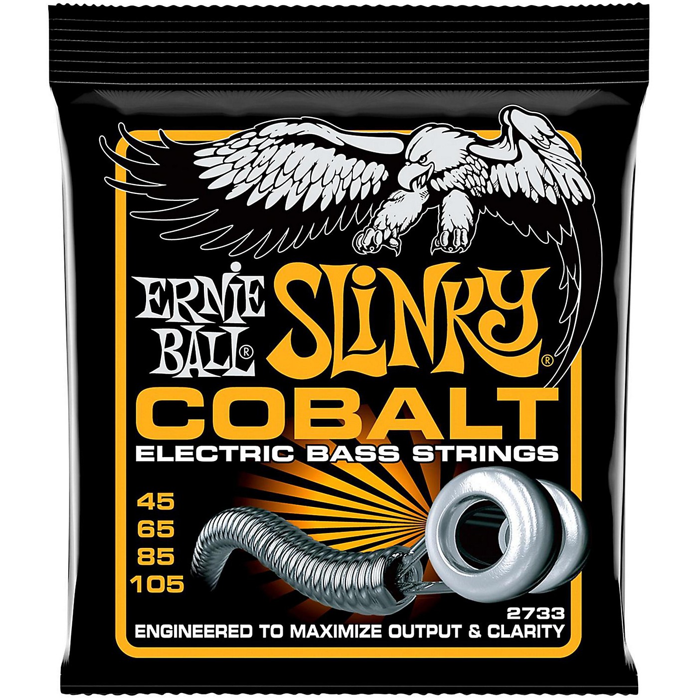 Ernie Ball 2733 Cobalt Hybrid Slinky Electric Bass Strings thumbnail
