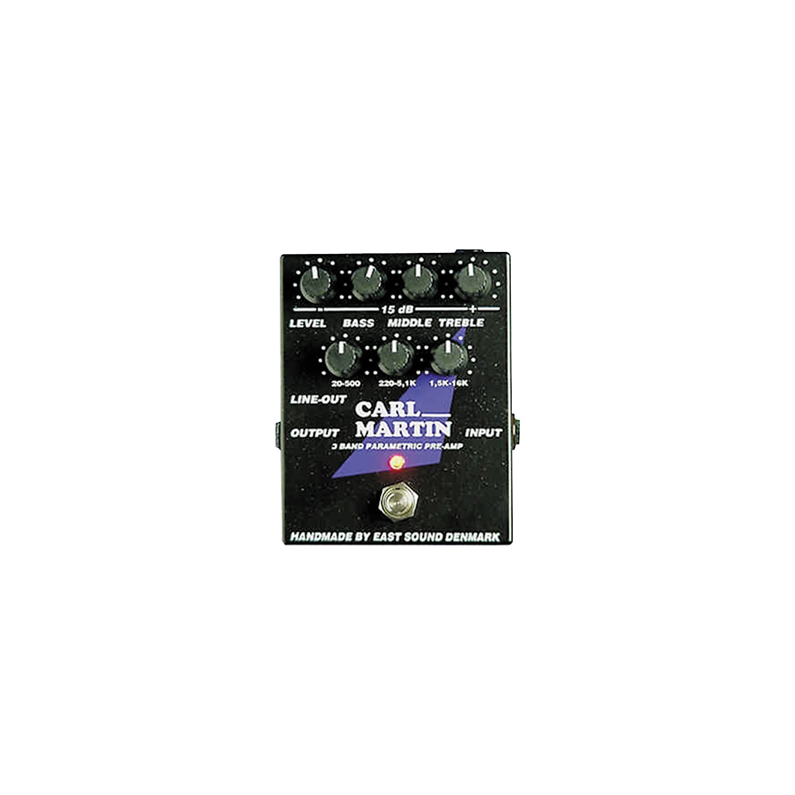 Carl Martin 3-Band Parametric EQ/Pre-amp - Woodwind & Brasswind