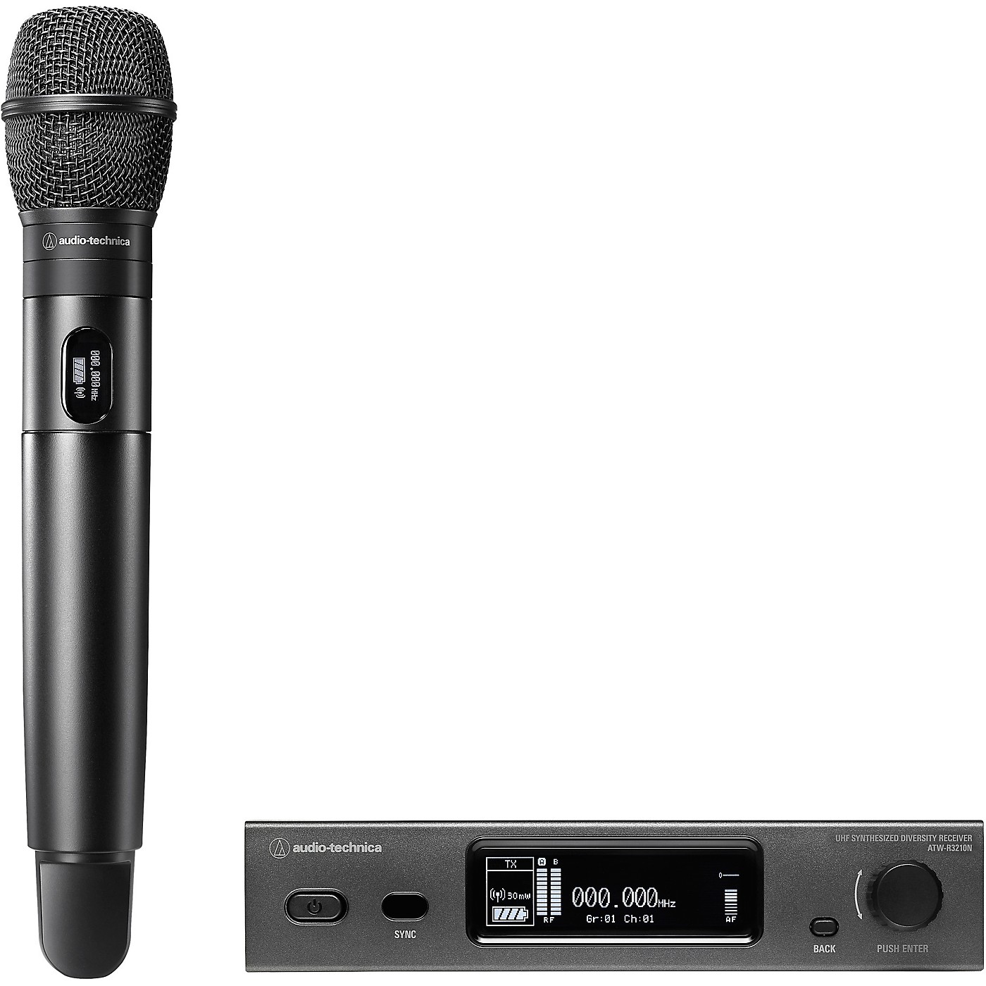 Audio-Technica 3000 Series (4th Gen) Network Enabled UHF Wireless with ATW-C710 Cardioid Dynamic Microphone Capsule thumbnail