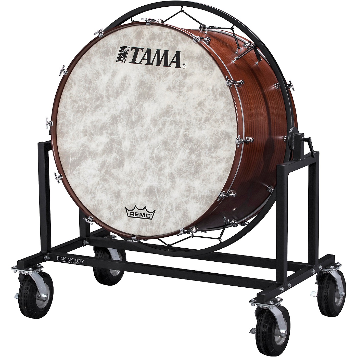 Tama Marching 36x22" Field Bass Drum With Cart 36 x 22 in. Woodwind
