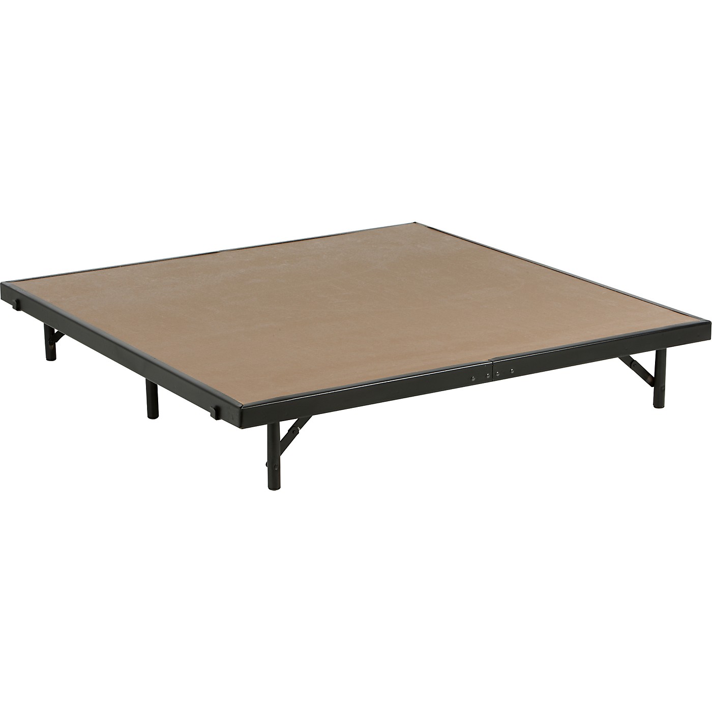 Midwest Folding Products 4' Deep X 4' Wide Single Height Portable Stage & Seated Riser thumbnail