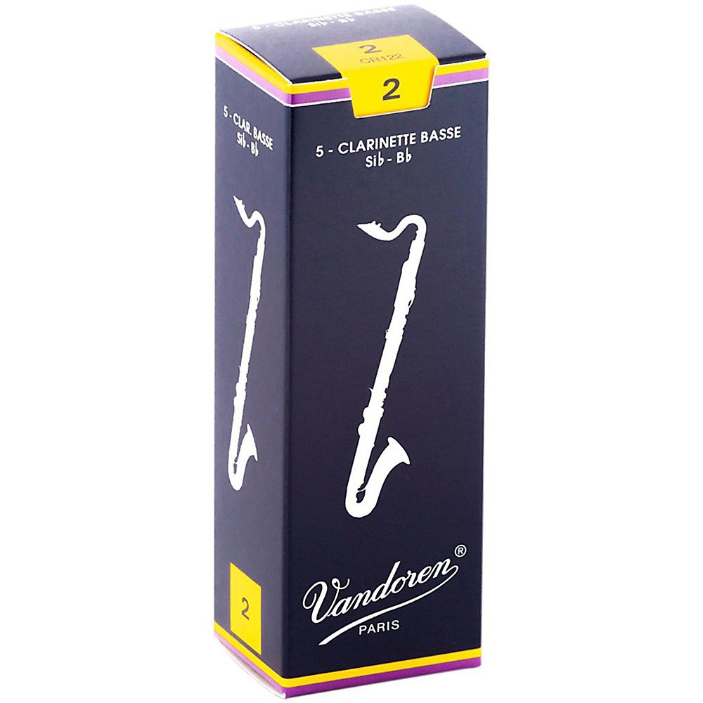 Vandoren Traditional Bass Reeds Strength 2 Box of 5 eBay