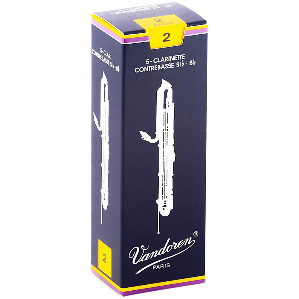 Vandoren ContraAlto/Contrabass Reeds Strength 2 Box of 5 eBay