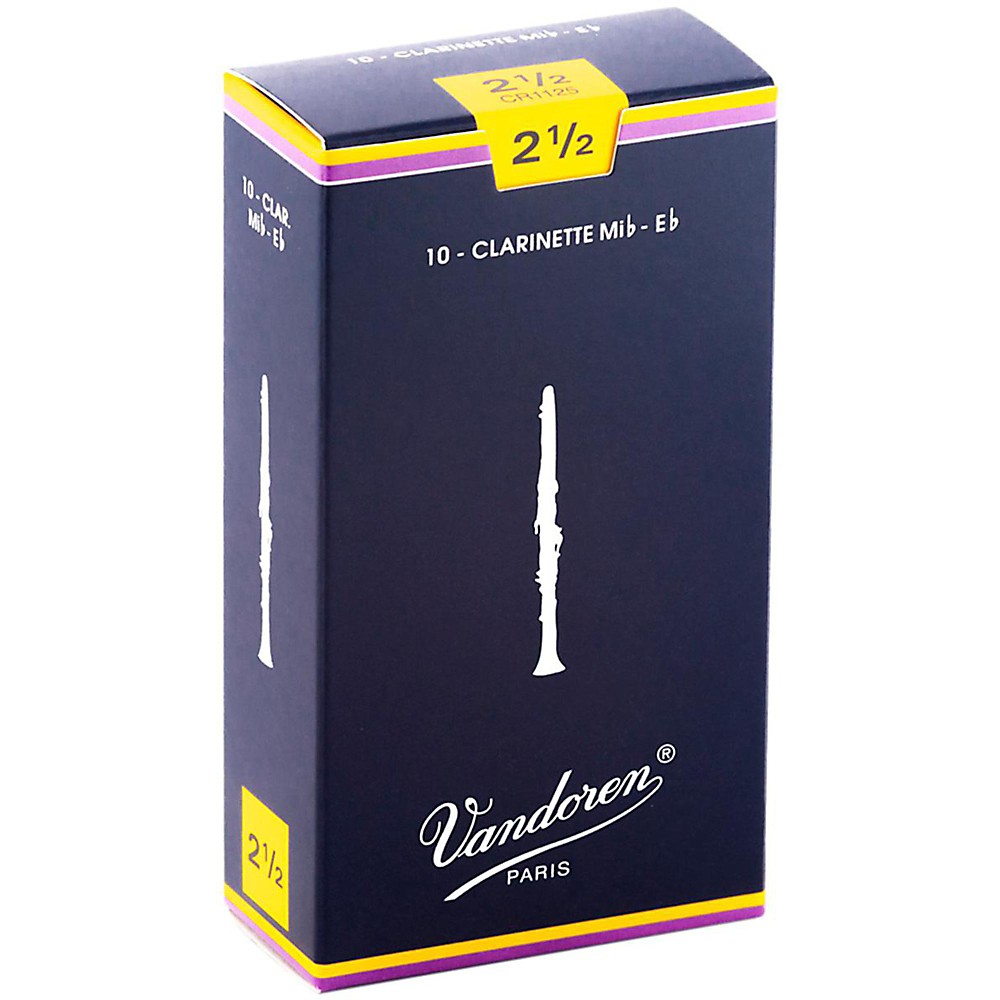 Vandoren V21 Eb Reeds Strength 2.5 Box of 10 eBay