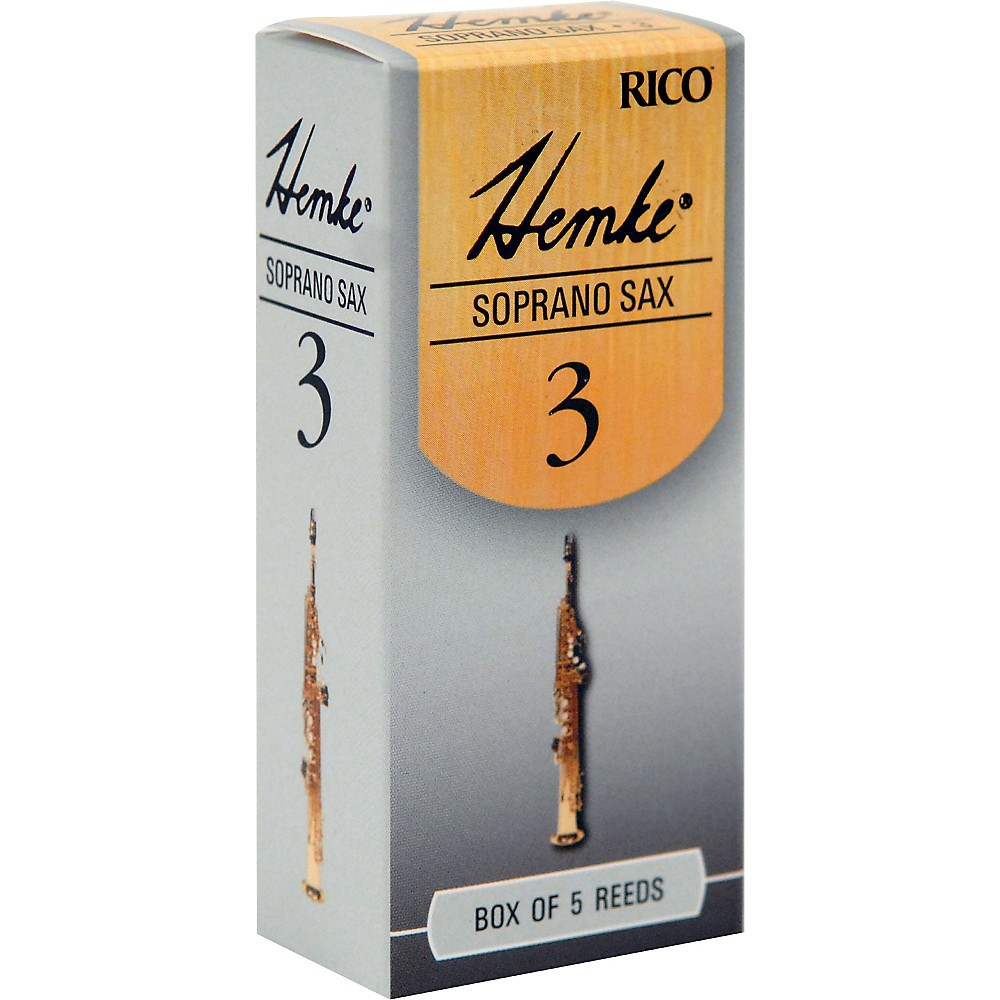 Frederick Hemke Soprano Saxophone Reeds Strength 3 Box of 5 46716104786