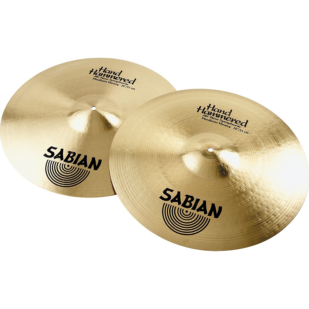 Sabian Hh New Symphonic Medium Heavy Series Orchestral Cymbal 20 Inch ...