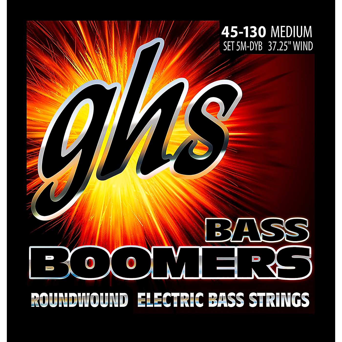 GHS 5-5M-DYB 5-string Bass Strings with Low-B thumbnail