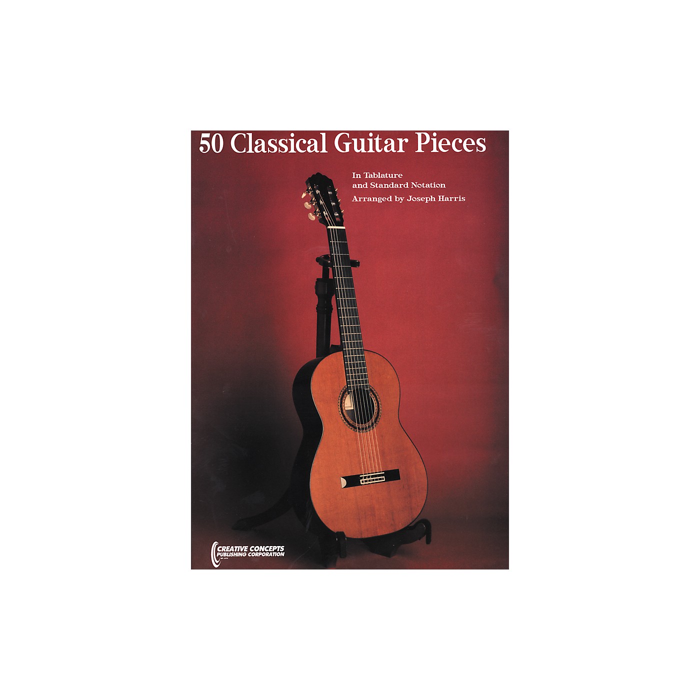 Creative Concepts 50 Classical Guitar Pieces Book thumbnail