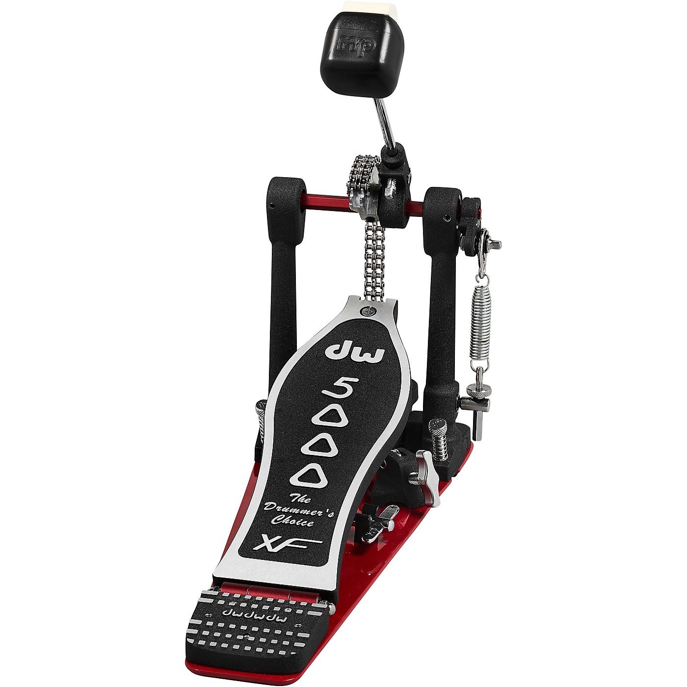 DW 5000 Series Accelerator Single Bass Drum Pedal with Extended XF Footboard thumbnail