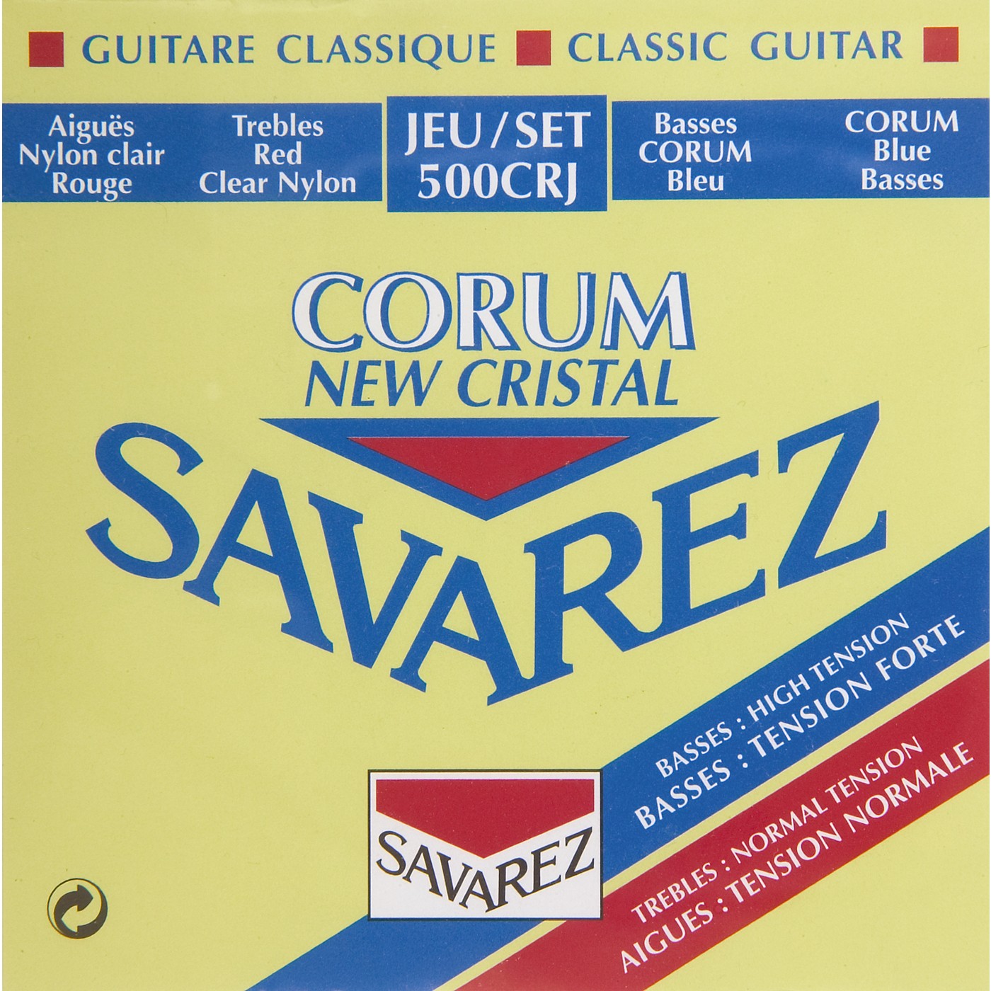 Savarez 500CRJ Corum Cristal Classic Guitar Strings thumbnail