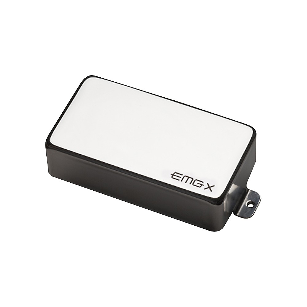 FENDER 18FT EMG 85X BRUSHED BLACK CHROME HUMBUCKER PICKUP SHORT SHAFT POTS
