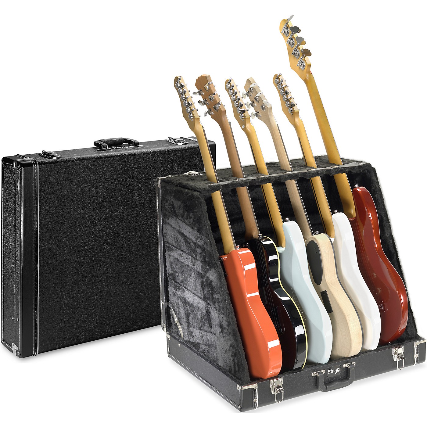Stagg 6 Slot Guitar Stand thumbnail