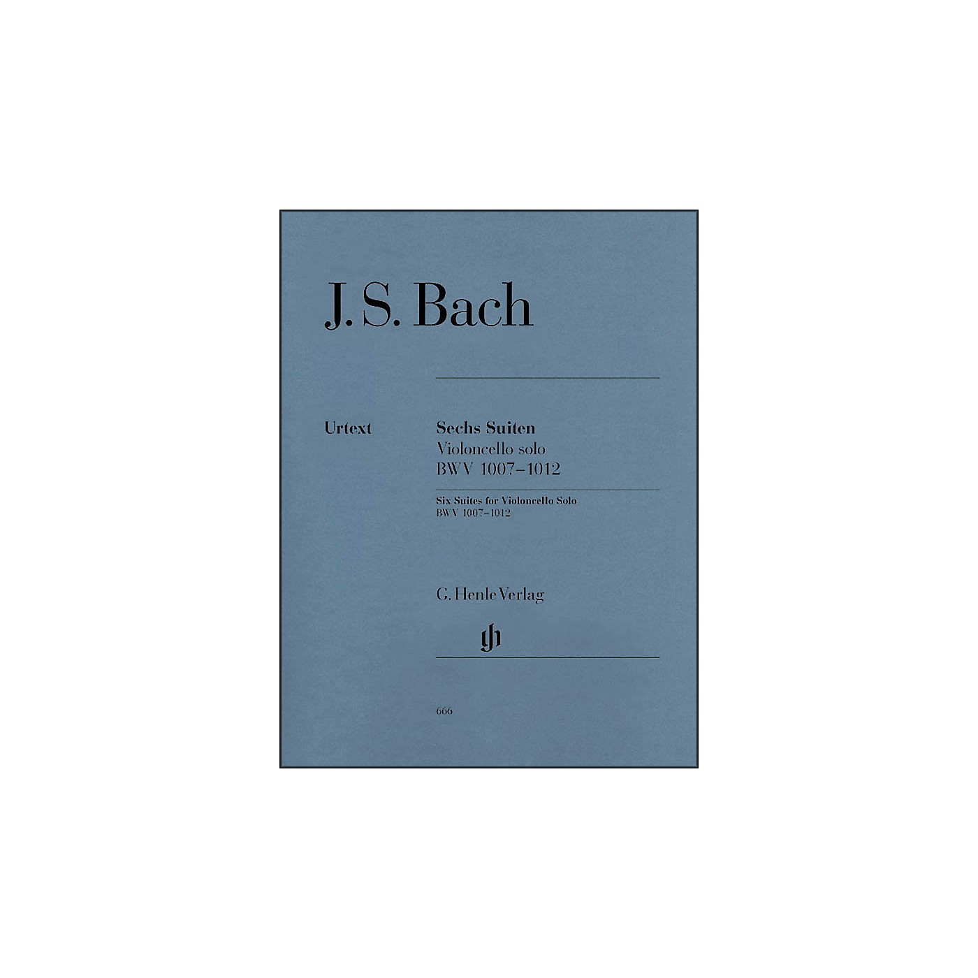 G. Henle Verlag 6 Suites for Violoncello Solo BWV 1007-1012 By Bach thumbnail