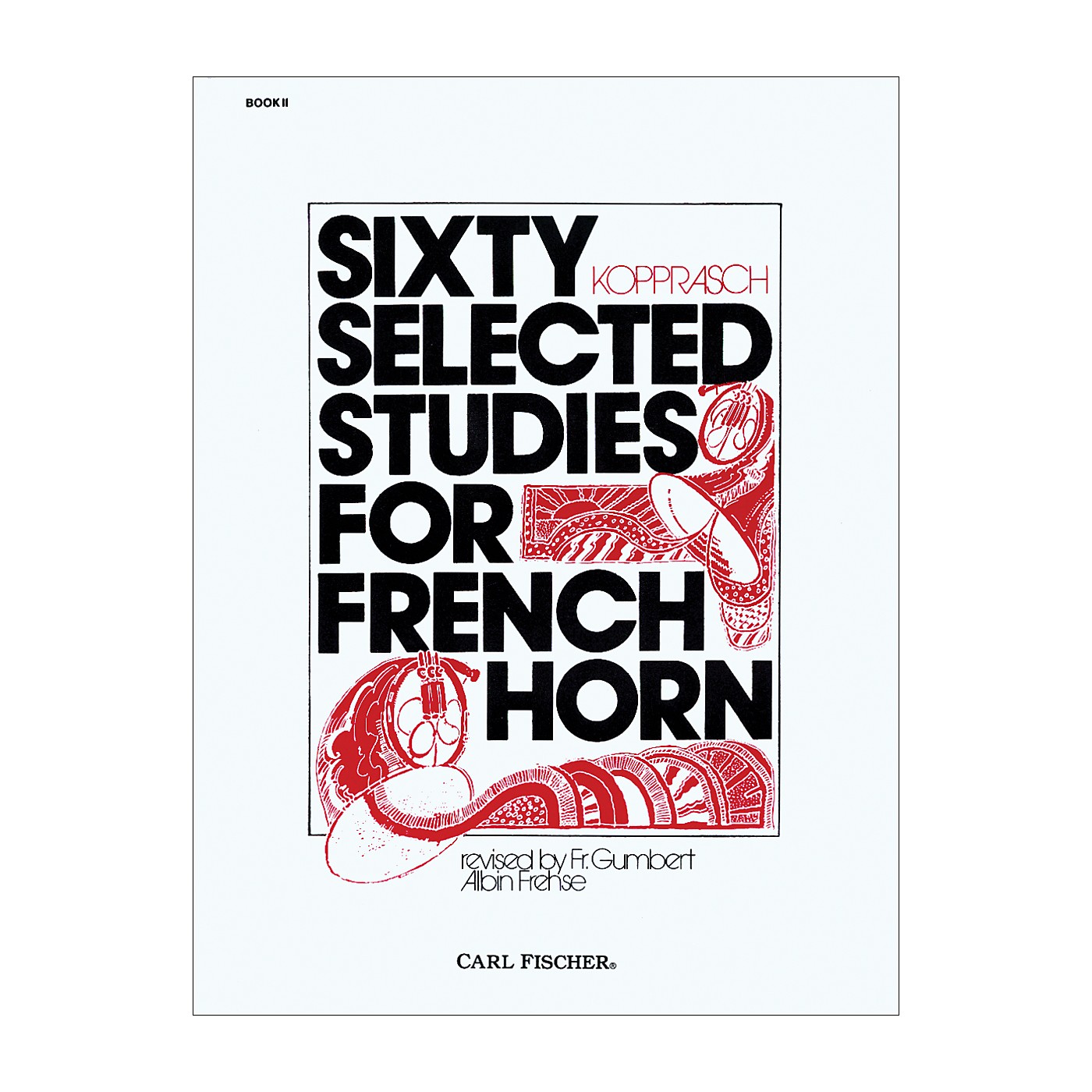 Carl Fischer 60 Selected Studies for French Horn thumbnail