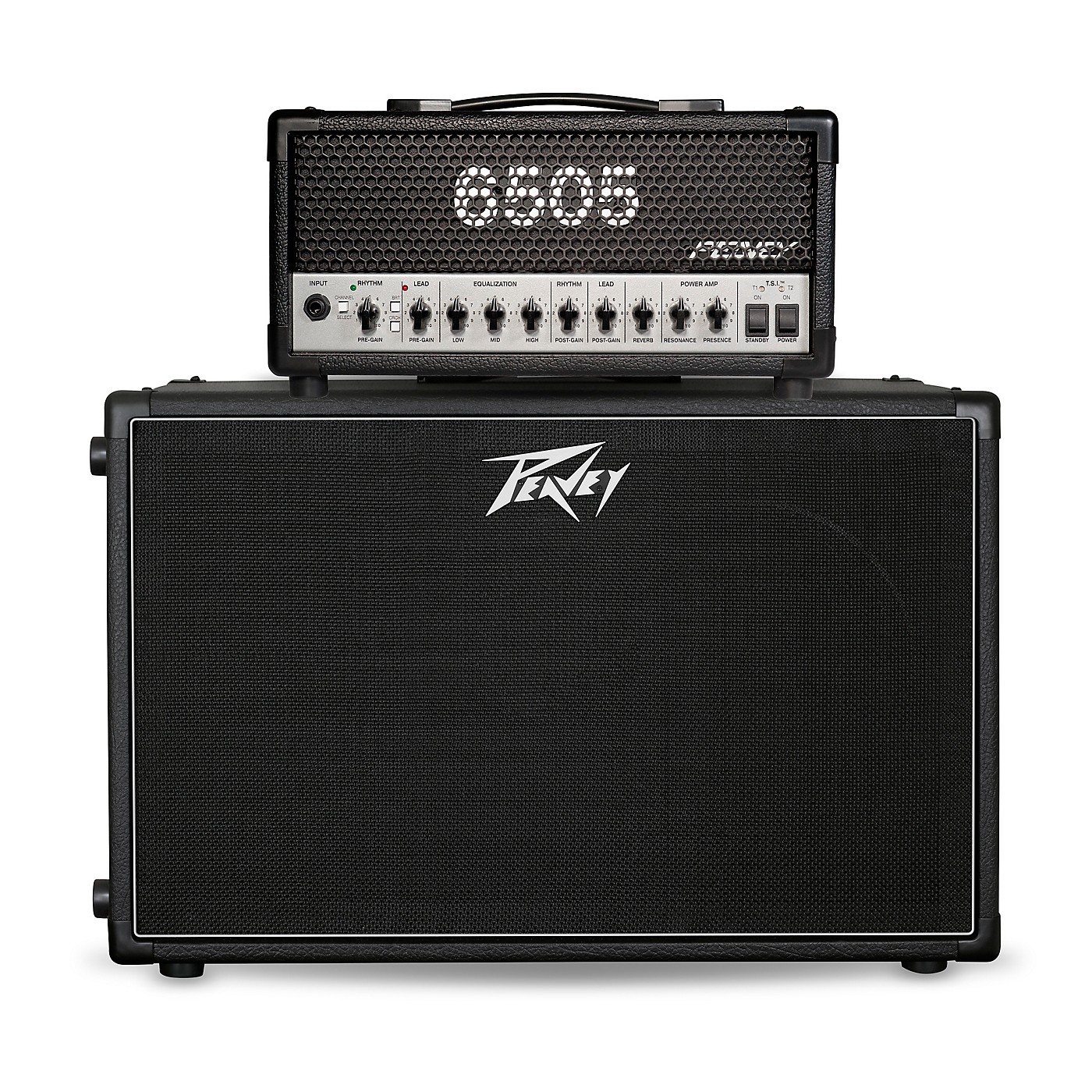Peavey 6505 MH Micro 20W Tube Guitar Amp Head with 212-6 50W 2x12 Cabinet thumbnail