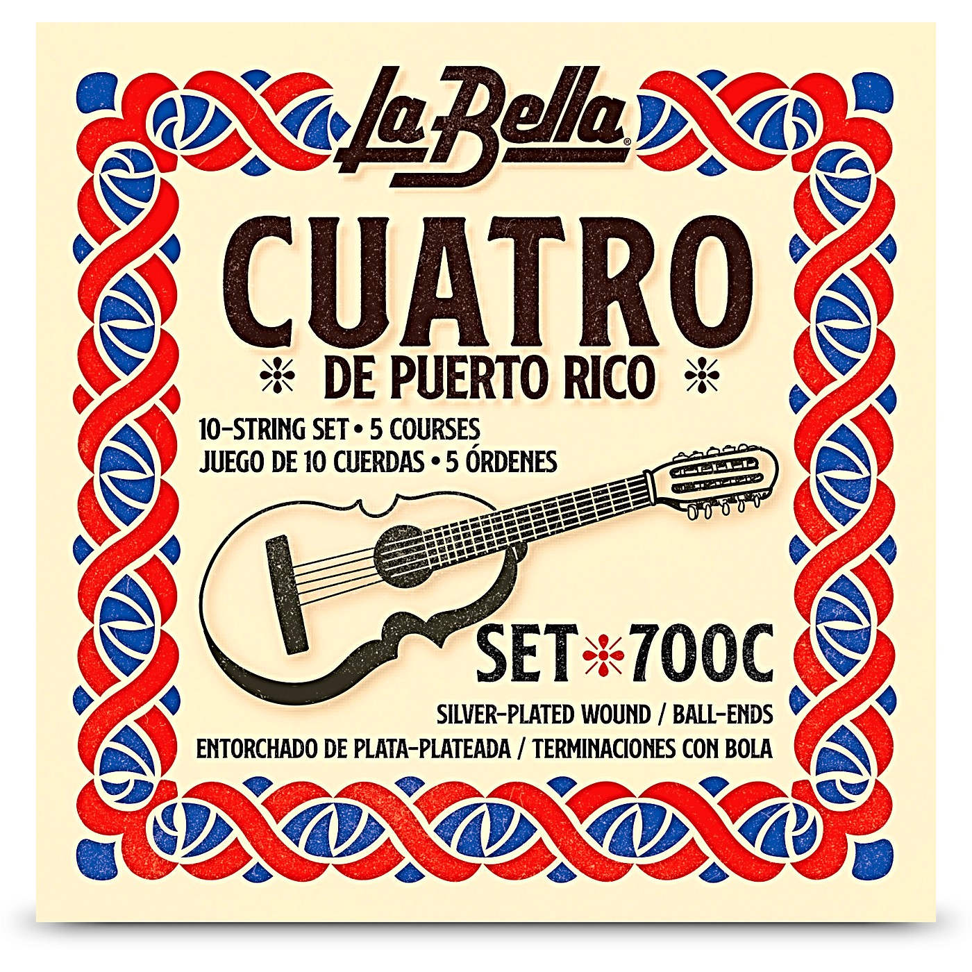 LaBella 700C Puerto Rican Cuatro Strings thumbnail