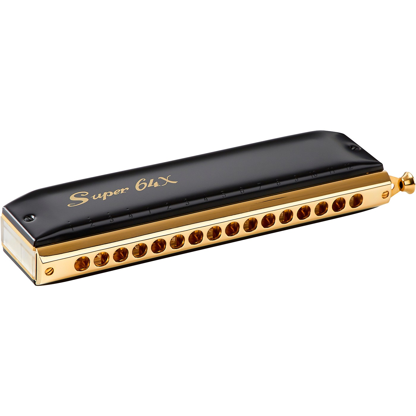 Hohner 7584 Super 64X Chromatic Harmonica Woodwind & Brasswind
