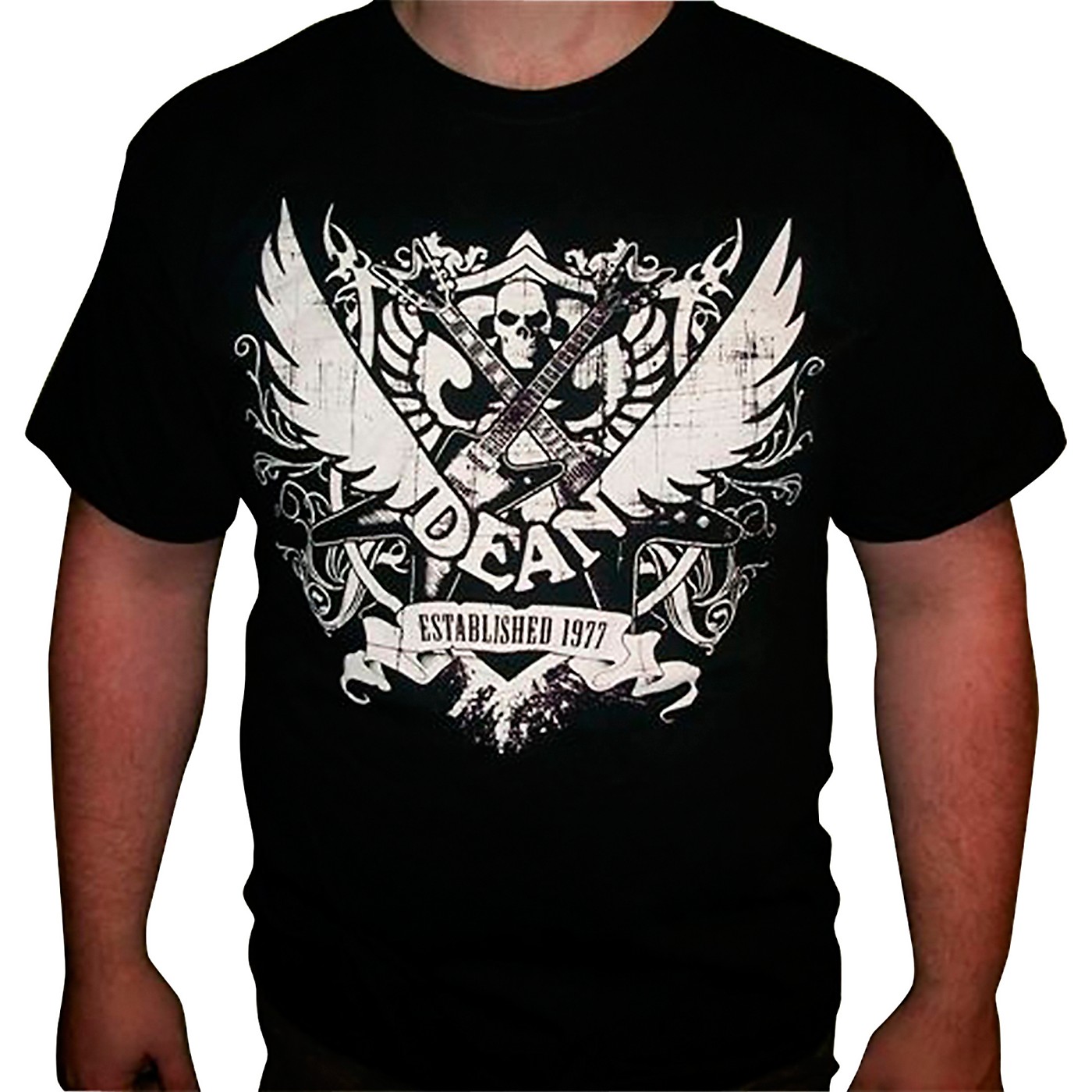 Dean 77 Crest Black T-Shirt thumbnail