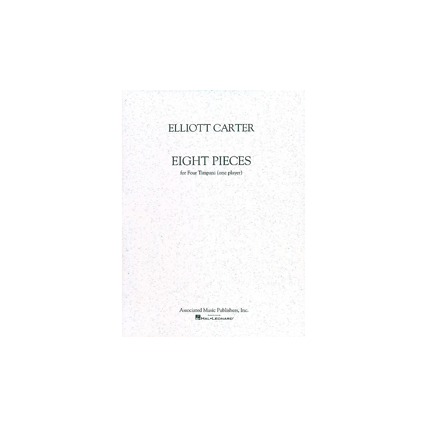 Associated 8 Pieces for 4 Timpani (One Player) Marching Band Percussion Series Composed by Elliott Carter thumbnail