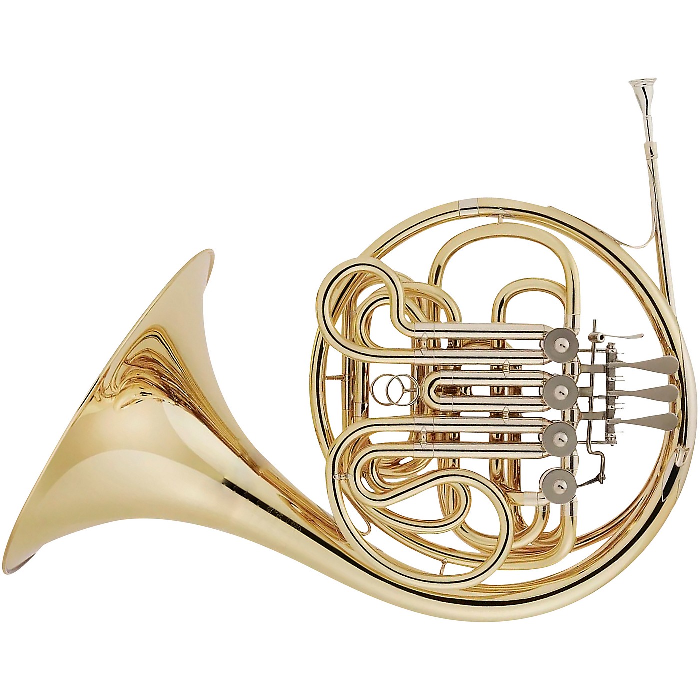 Hans Hoyer 801 Geyer Style Series Double Horn with Mechanical Linkage and Fixed Bell thumbnail