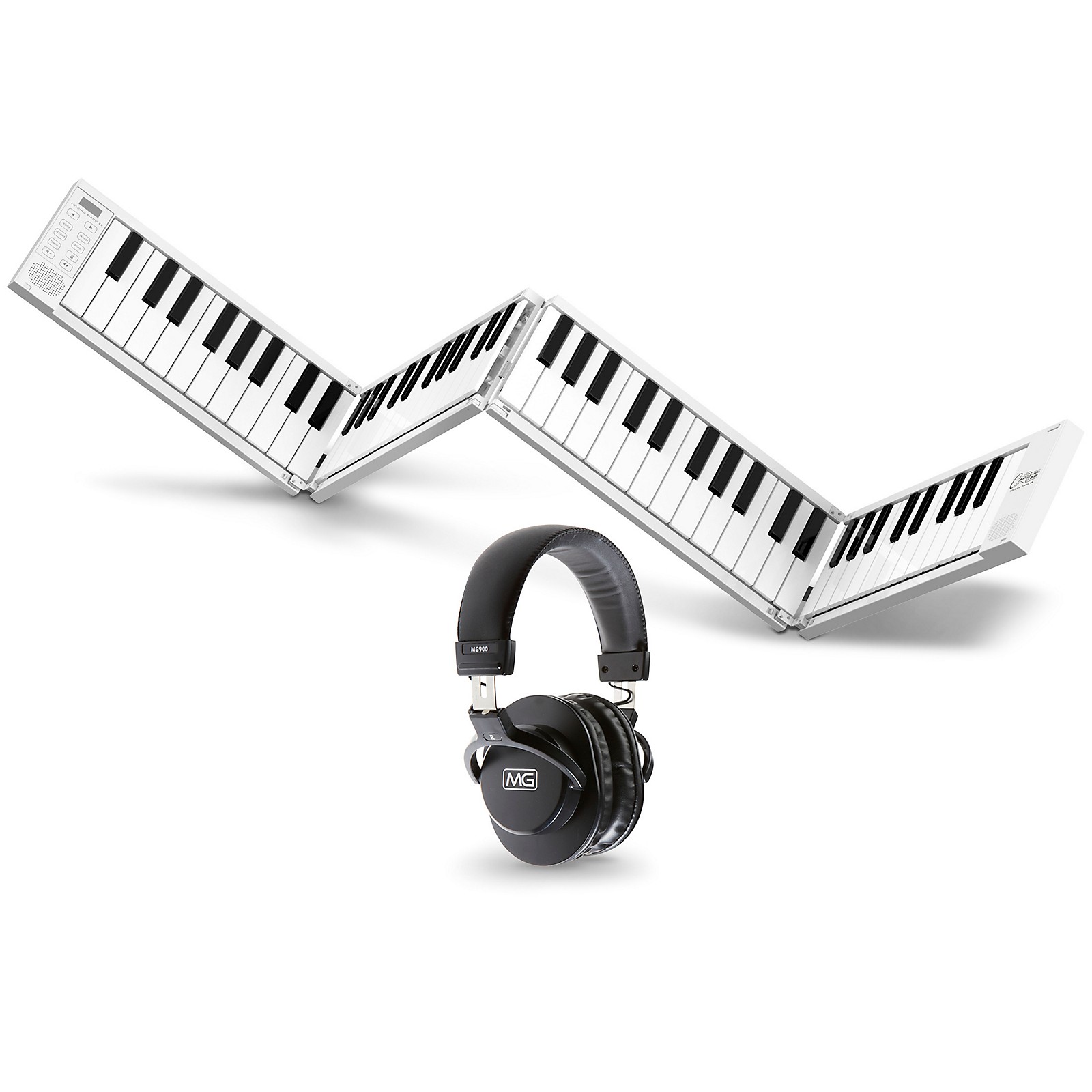 88-Key Folding Piano with Headphones 