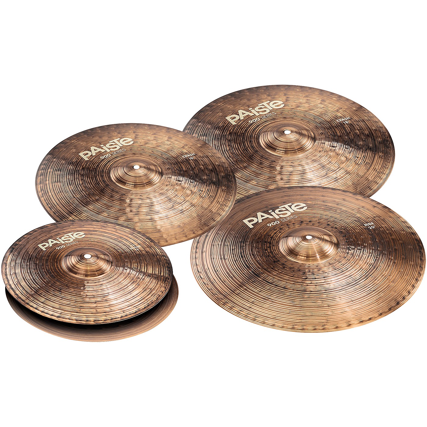 Paiste 900 Series Medium Cymbal Set Extended Even thumbnail