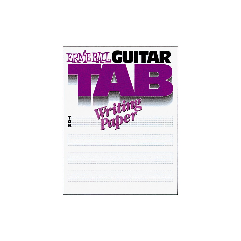 ernie-ball-guitar-tab-writing-paper-ebay