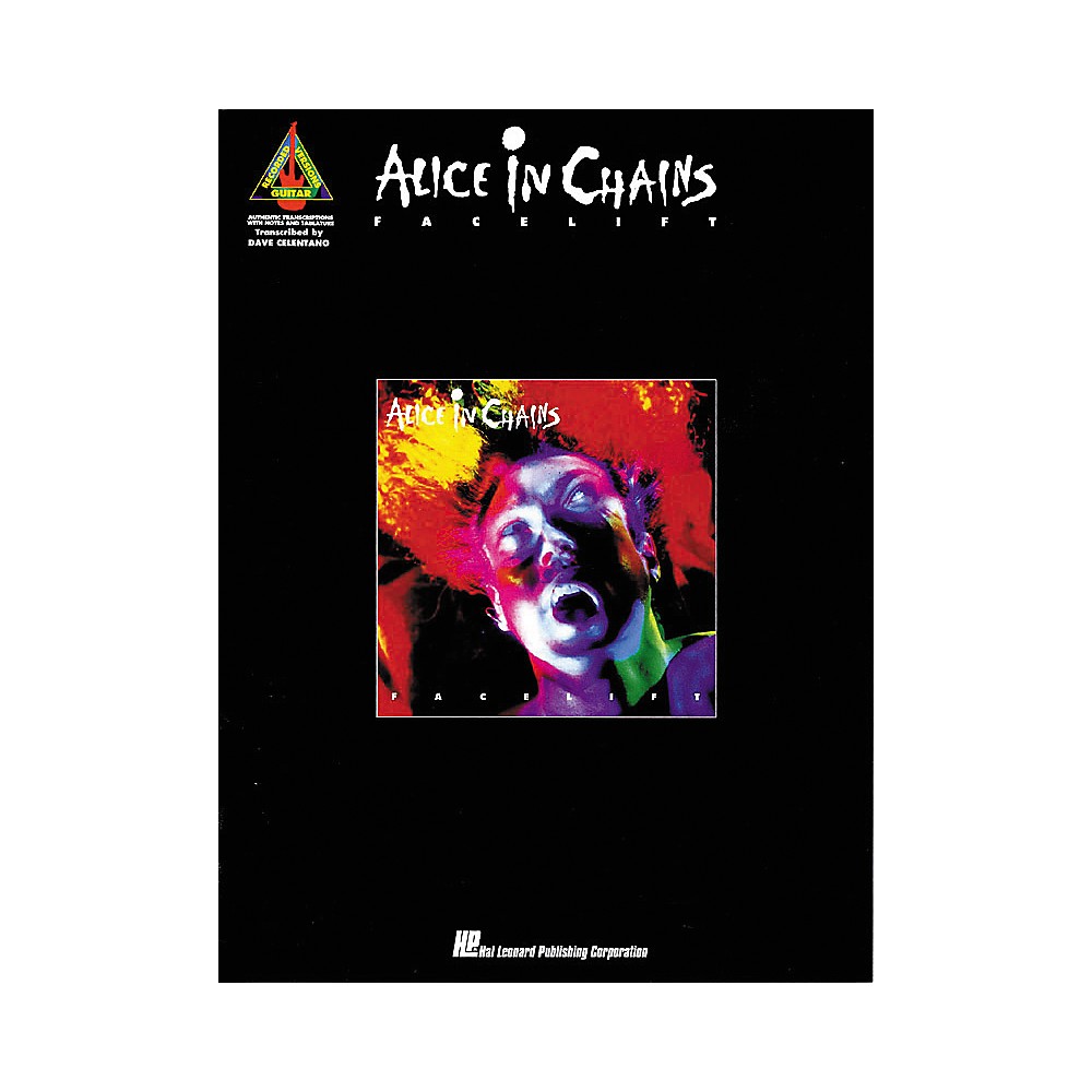 Hal Leonard Alice Chains Facelift Guitar Tab Songbook Ebay