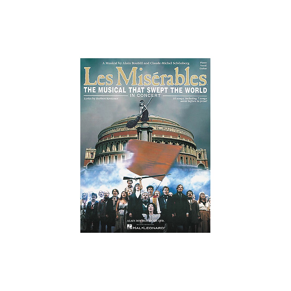 Hal Leonard Les Miserables Concert Vocal Selections Bk Ebay